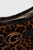 Шкіряна сумочка Guess колір коричневий (2898193) Шкіряна сумочка Guess колір коричневий (2898193)