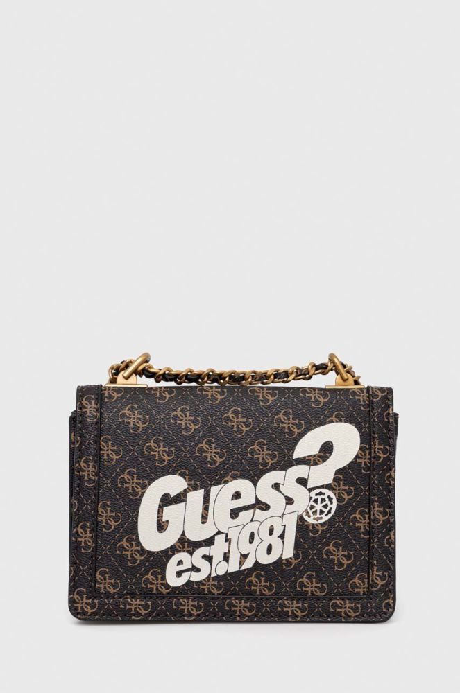 Сумочка Guess колір коричневий (2871138)