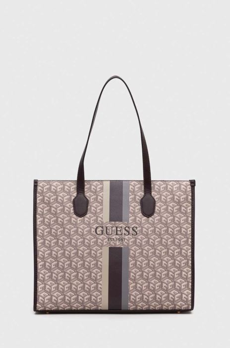 Сумочка Guess колір бежевий (3643266)
