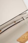 шкіряна сумочка Kate Spade колір білий
