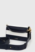 Шкіряна сумочка Lauren Ralph Lauren колір синій (2940250)