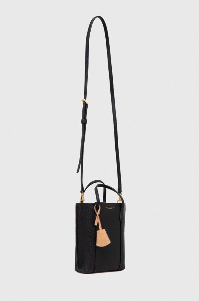 Шкіряна сумочка Tory Burch колір чорний (2924122) фото 2