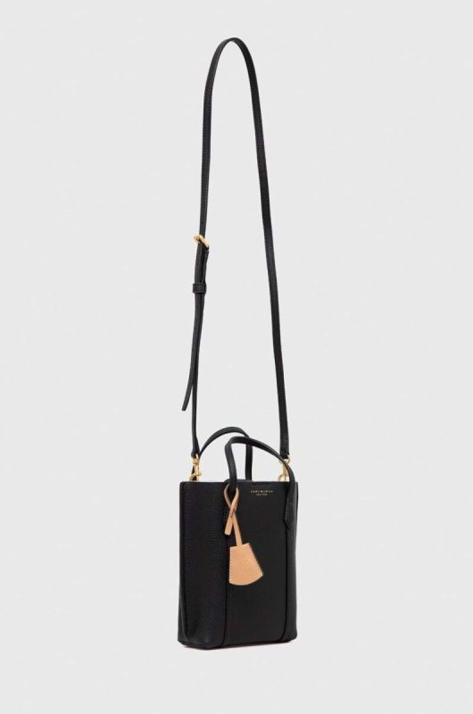 Шкіряна сумочка Tory Burch колір чорний (2924122) фото 2