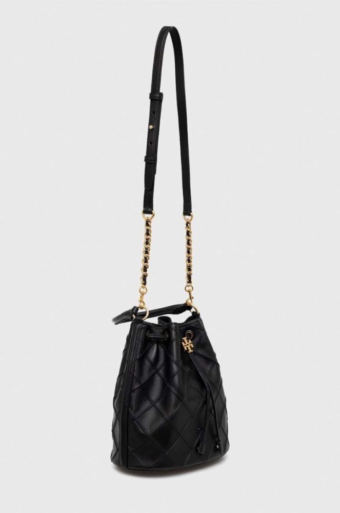Шкіряна сумочка Tory Burch колір чорний (2871255) фото 2