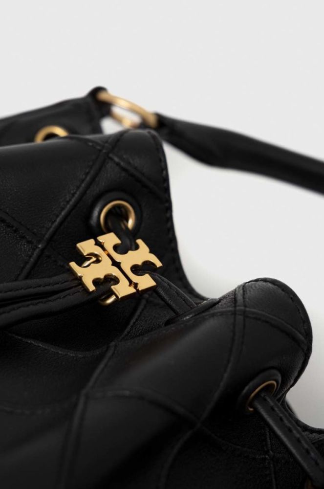 Шкіряна сумочка Tory Burch колір чорний (2871255) фото 4