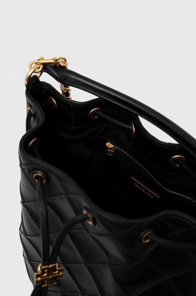 Шкіряна сумочка Tory Burch колір чорний (2871255) фото 5