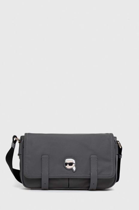 Сумочка Karl Lagerfeld колір сірий (2897022)