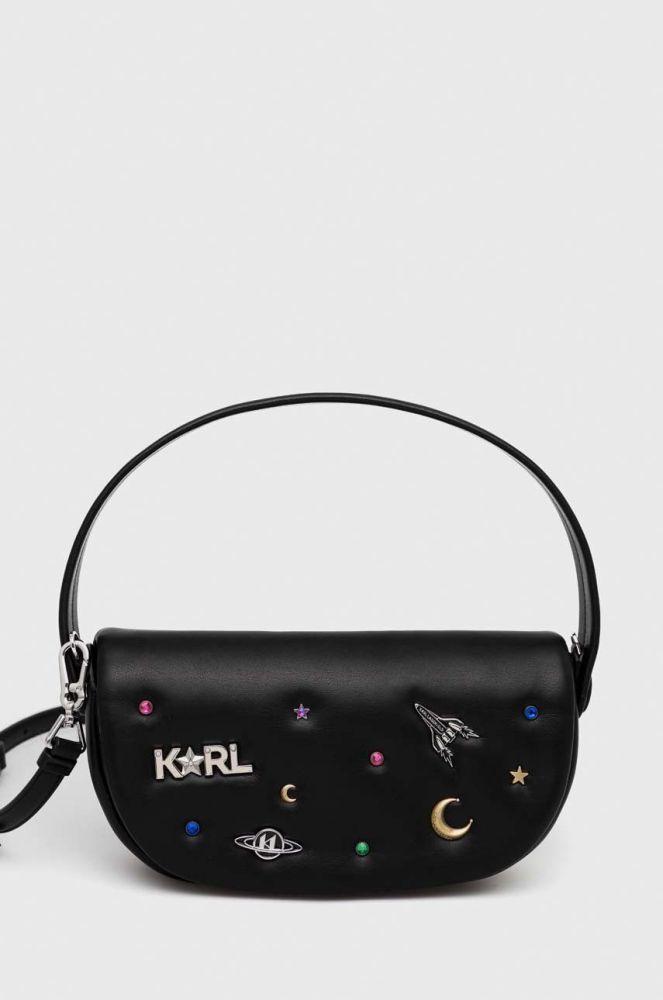 Сумочка Karl Lagerfeld колір чорний (2920125)