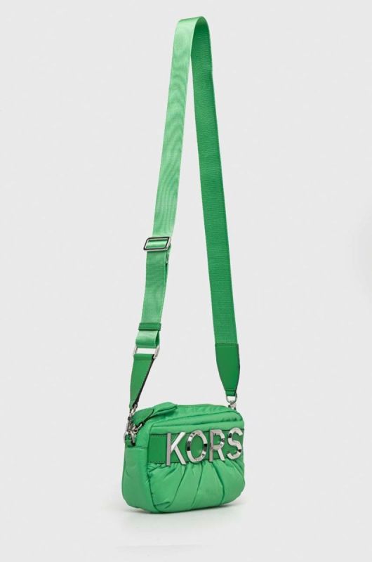 Шкіряна сумочка MICHAEL Michael Kors колір зелений (2894115) фото 2