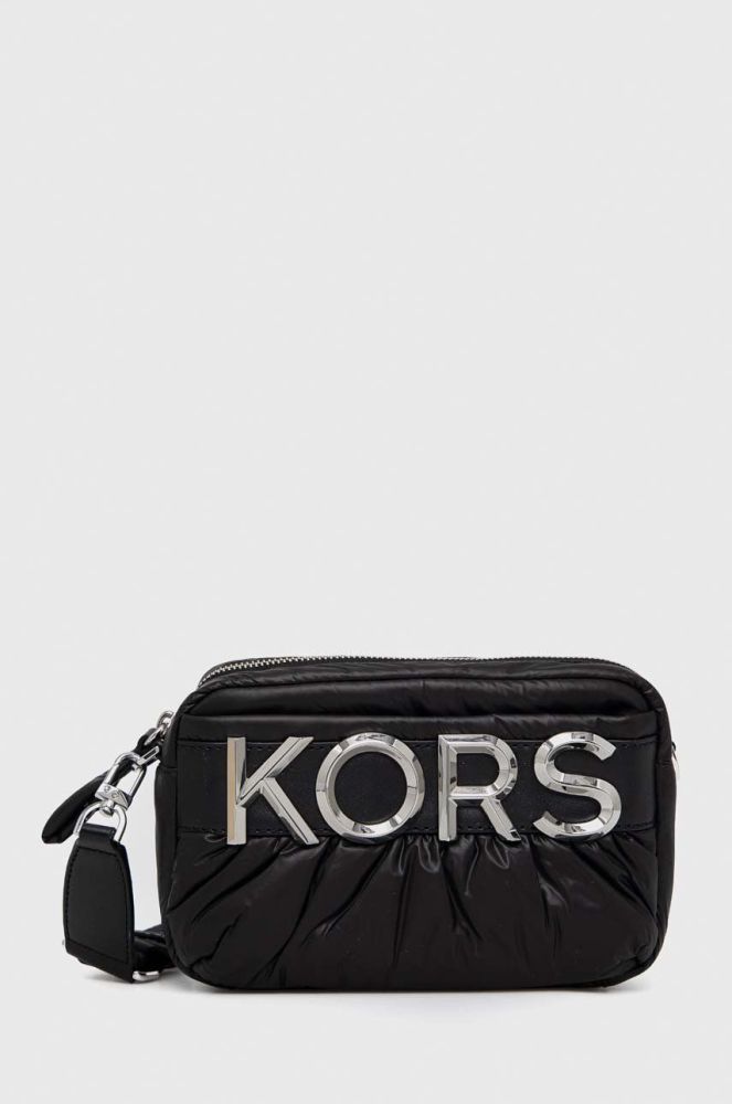 Шкіряна сумочка MICHAEL Michael Kors колір чорний (2894114)