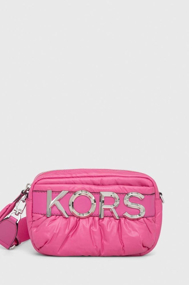 Шкіряна сумочка MICHAEL Michael Kors колір рожевий (2894116)