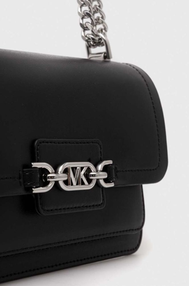 Шкіряна сумочка MICHAEL Michael Kors колір зелений (3251442) фото 4