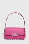 Шкіряна сумочка MICHAEL Michael Kors колір рожевий (2894128)