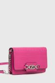 Шкіряна сумка MICHAEL Michael Kors колір рожевий