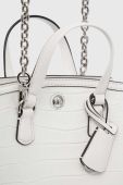 Шкіряна сумочка MICHAEL Michael Kors колір білий (2894142)