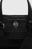 Шкіряна сумочка MICHAEL Michael Kors колір чорний (2894141)
