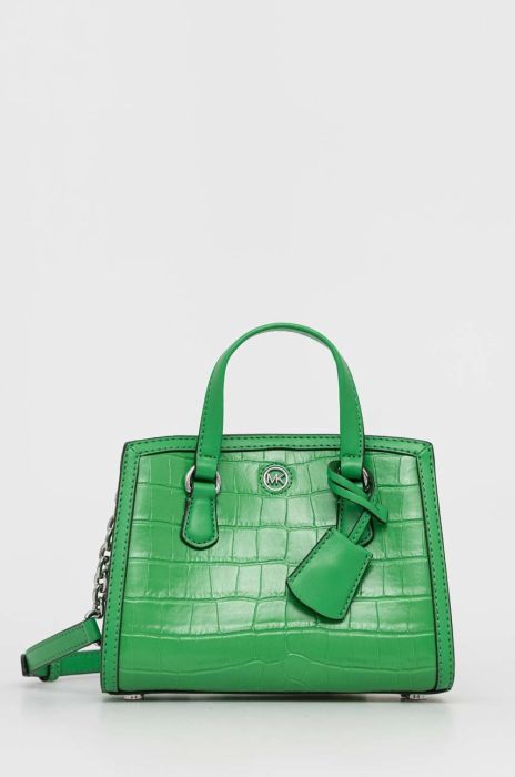 Шкіряна сумочка MICHAEL Michael Kors колір коричневий (2894144)