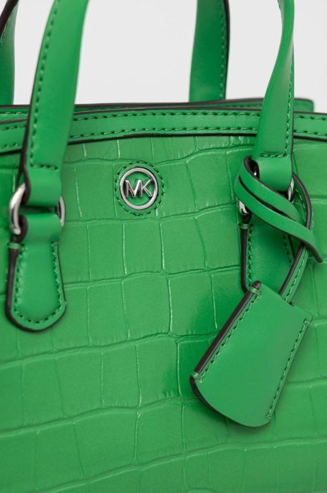 Шкіряна сумочка MICHAEL Michael Kors колір коричневий (2894144) фото 4