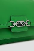 Шкіряна сумочка MICHAEL Michael Kors колір зелений (2894146)