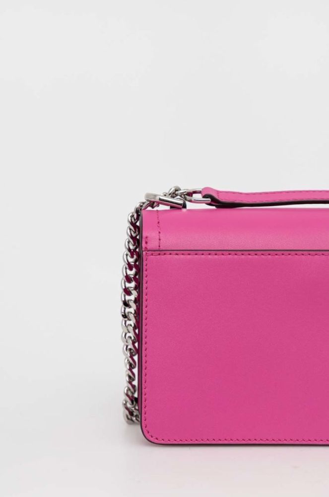 Шкіряна сумочка MICHAEL Michael Kors колір рожевий (2894147) фото 3