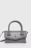 Шкіряна сумочка Patrizia Pepe колір сірий