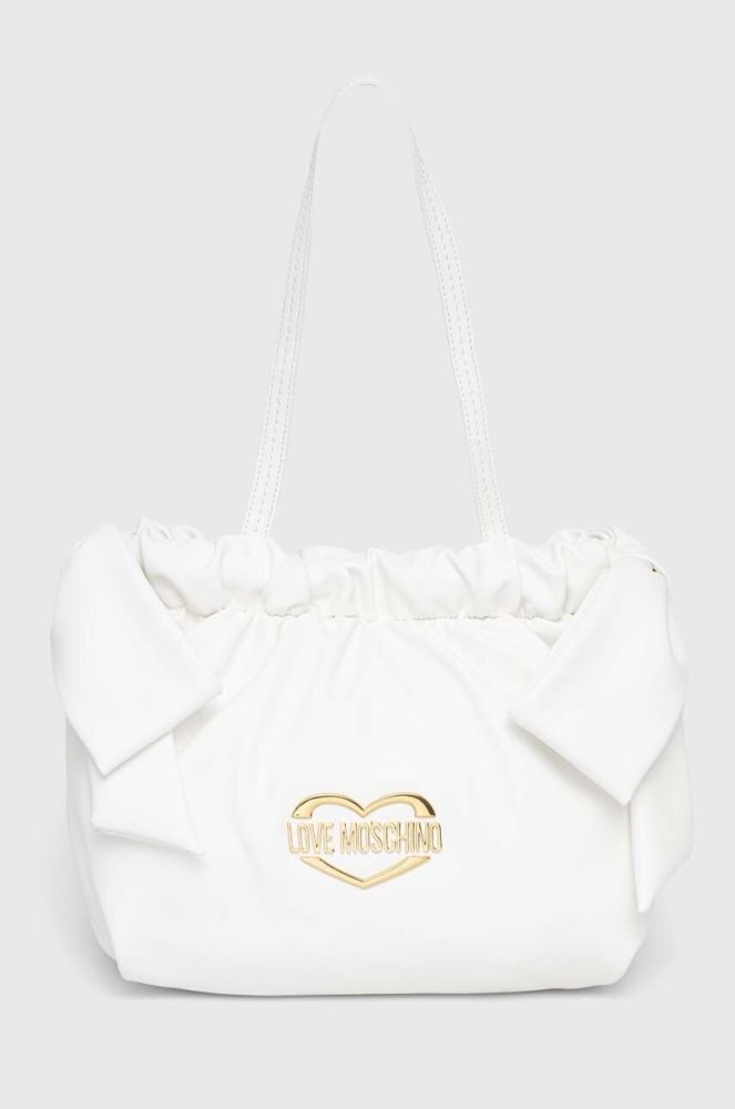 Сумочка Love Moschino колір білий (3129356)