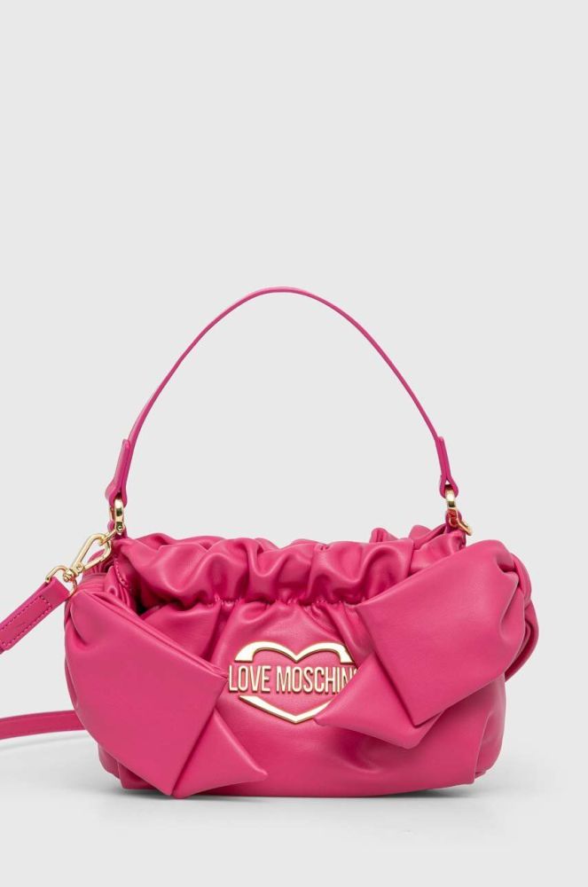 Сумочка Love Moschino колір рожевий (3107085)
