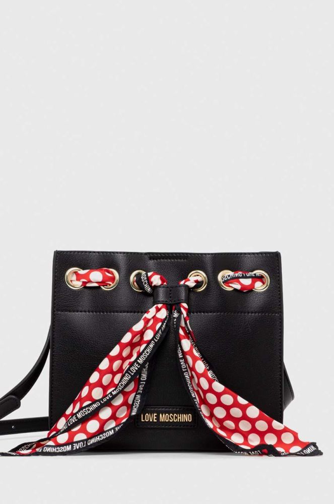 Сумочка Love Moschino колір чорний (3248754)