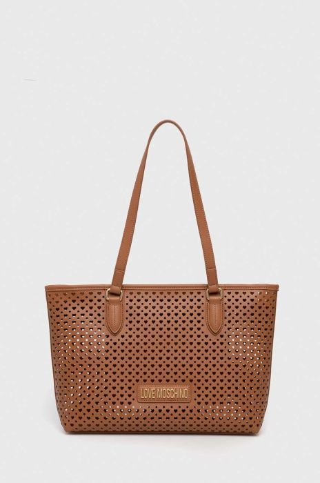 Сумочка Love Moschino колір коричневий (3248760)