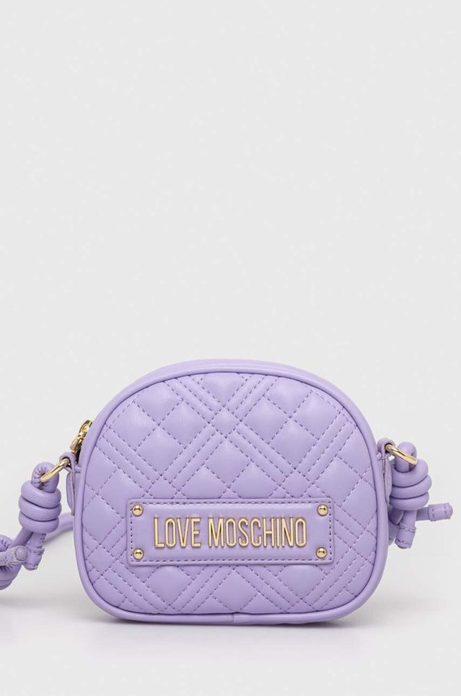 Сумочка Love Moschino колір фіолетовий (3129360)