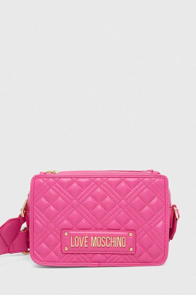 Сумочка Love Moschino колір рожевий (3248792)