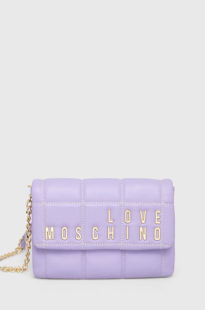 Сумочка Love Moschino колір фіолетовий (3118095)