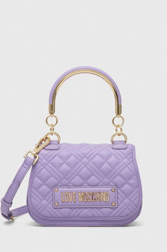 Сумочка Love Moschino колір фіолетовий (3248793)