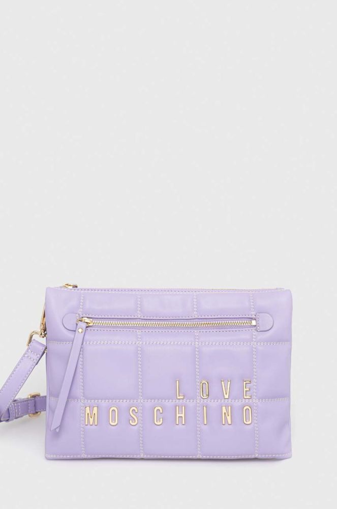 Сумочка Love Moschino колір фіолетовий (3118103)