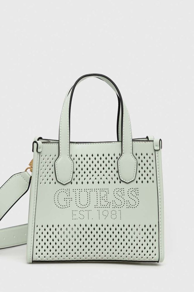 Сумочка Guess колір бірюзовий (3058862)