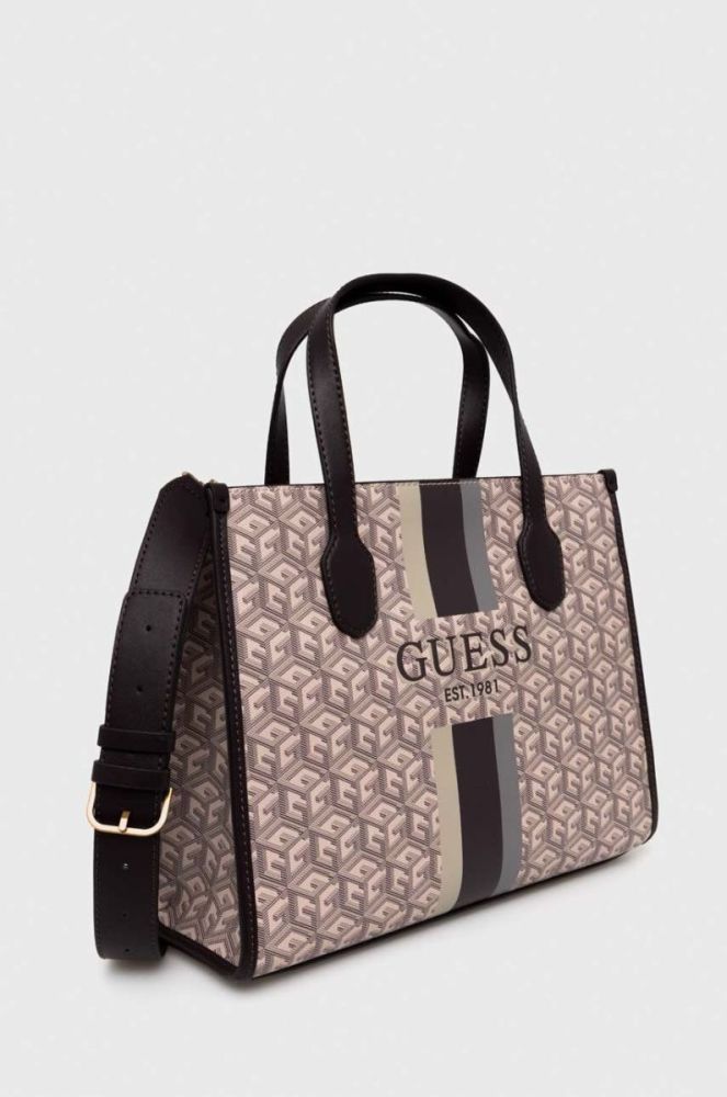 Сумочка Guess колір коричневий (3501992) фото 2