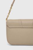 Шкіряна сумочка Emporio Armani колір бежевий (3071864)