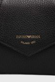 Шкіряна сумочка Emporio Armani колір чорний (3071883)