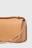 Шкіряна сумочка By Malene Birger колір бежевий (3177198)