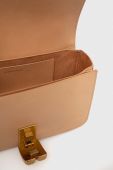 Шкіряна сумочка By Malene Birger колір бежевий (3177198)