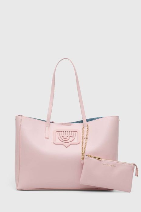 Сумочка Chiara Ferragni колір рожевий (2962400)