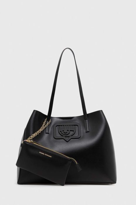 Сумочка Chiara Ferragni колір чорний (2962398)