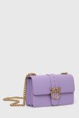 Шкіряна сумочка Pinko колір фіолетовий (3440000)