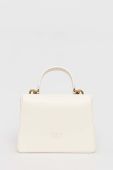 Шкіряна сумочка Pinko колір білий (2922583)