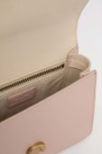 Шкіряна сумочка Pinko колір рожевий (2922581)