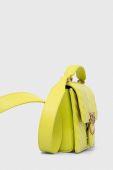 Шкіряна сумочка Pinko колір жовтий (3440024)