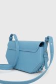 Шкіряна сумочка Pinko колір блакитний (2930007)