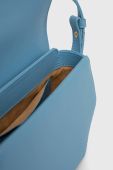 Шкіряна сумочка Pinko колір блакитний (2930007)