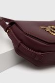 Шкіряна сумочка Pinko колір бордо (3501995)