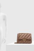 Шкіряна сумочка Pinko колір коричневий (3432962)